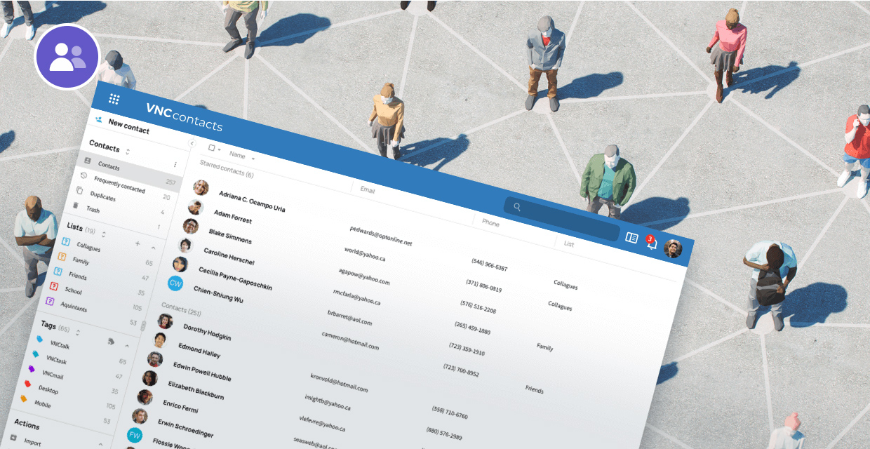 5. VNCcontacts - Your All-in-One Contact Management Solution