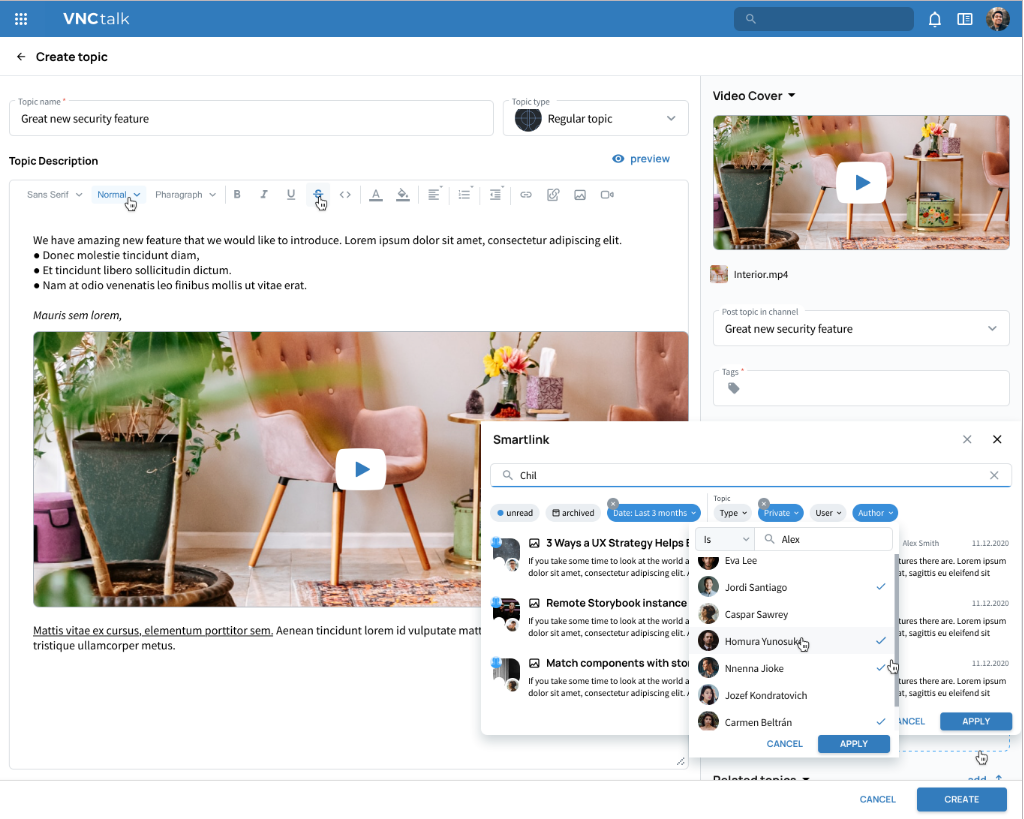 What is a Topic? Topics are articles or blog posts that can be created using various Content Types:
