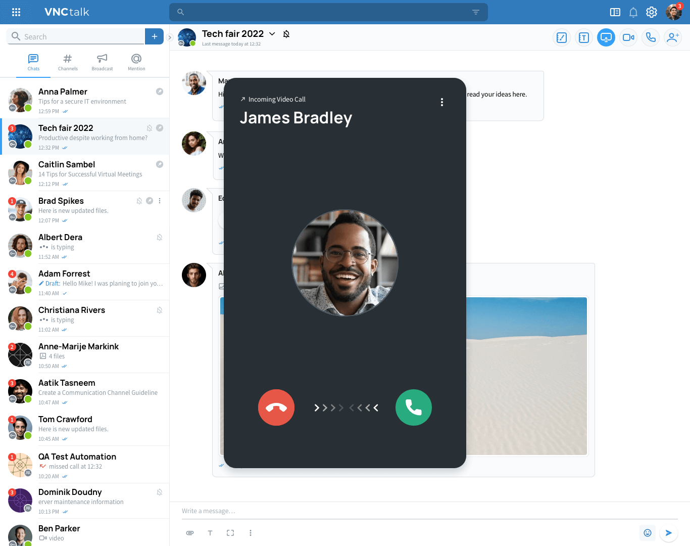 Video calls - easier and more secure than ever.